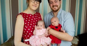 ФОТО: Медицинско чудо – жена без матка роди здрави близнаци